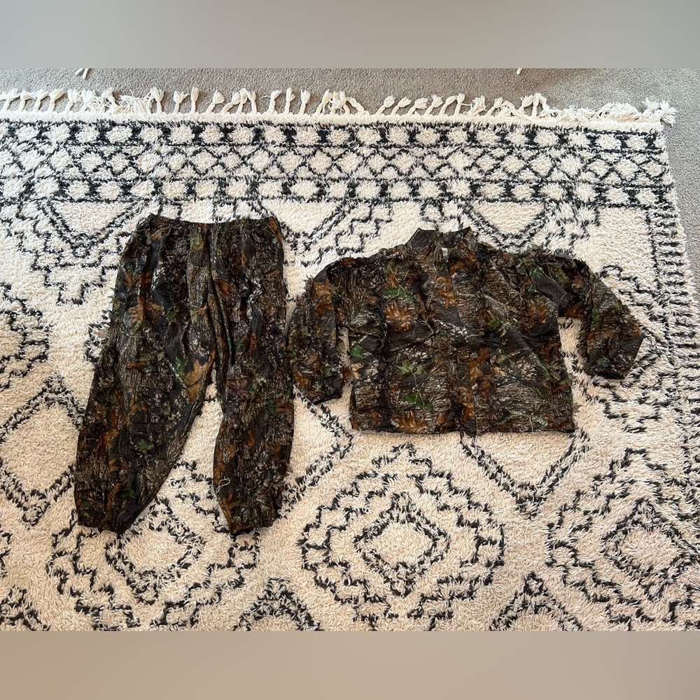 Men’s Underbrush Leaf Camouflage Ghillie Suit Size 2X/3X Hunting Jacket